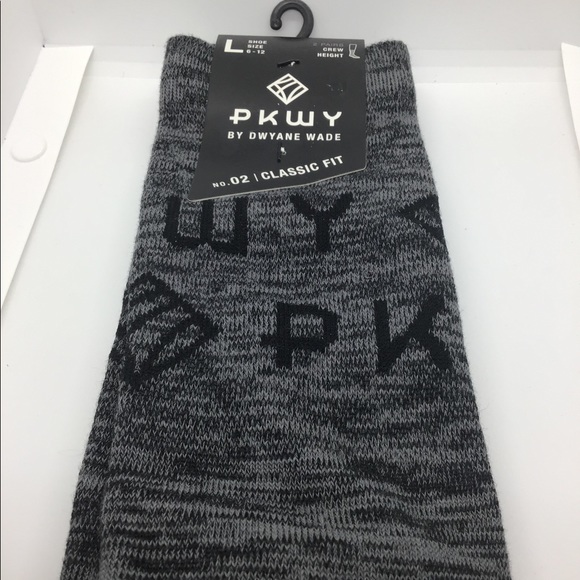 PKWY by Dwyane Wade - Classic Fit Crew Sock - 2 Pr - Picture 2 of 6